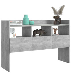 Buffet Gris béton 105x30x70 cm Aggloméré