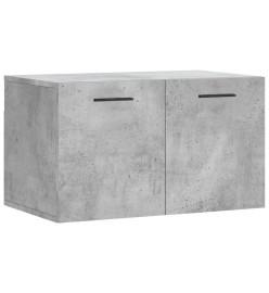 Armoire murale Gris béton 60x36,5x35 cm Bois d'ingénierie