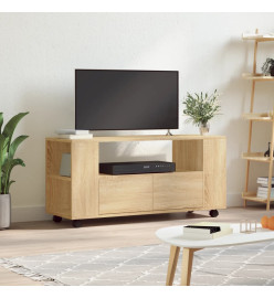 Meubles TV chêne sonoma 102x34,5x43 cm bois d'ingénierie