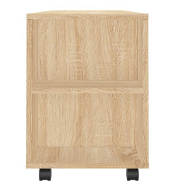 Meubles TV chêne sonoma 102x34,5x43 cm bois d'ingénierie