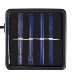 Guirlande lumineuse solaire à LED 24 lumières 3,8 m 2 pcs
