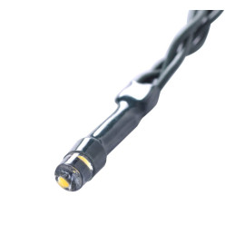 Guirlande lumineuse solaire à LED 24 lumières 3,8 m 2 pcs
