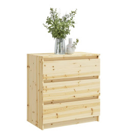 Table de chevet 60x36x64 cm Bois de sapin massif