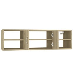 Étagère murale Chêne sonoma 102x30x29 cm Aggloméré