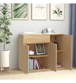 Buffet Chêne sonoma 88x30x70 cm Aggloméré