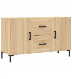 Buffet chêne sonoma 100x36x60 cm bois d'ingénierie