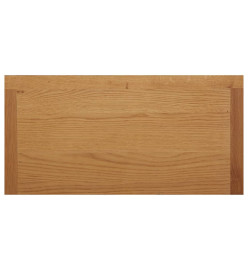 Armoire 70x35x75 cm Bois de chêne massif