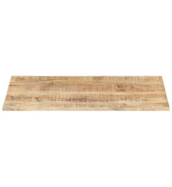 Dessus de table Bois de manguier solide 25-27 mm 100x60 cm