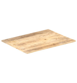 Dessus de table Bois de manguier solide 15-16 mm 90x70 cm