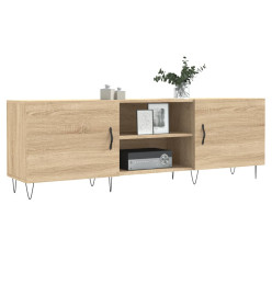 Meuble TV chêne sonoma 150x30x50 cm bois d'ingénierie