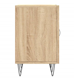 Meuble TV chêne sonoma 150x30x50 cm bois d'ingénierie