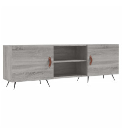 Meuble TV sonoma gris 150x30x50 cm bois d'ingénierie