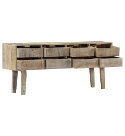 Buffet 140 x 30 x 60 cm Bois de manguier massif