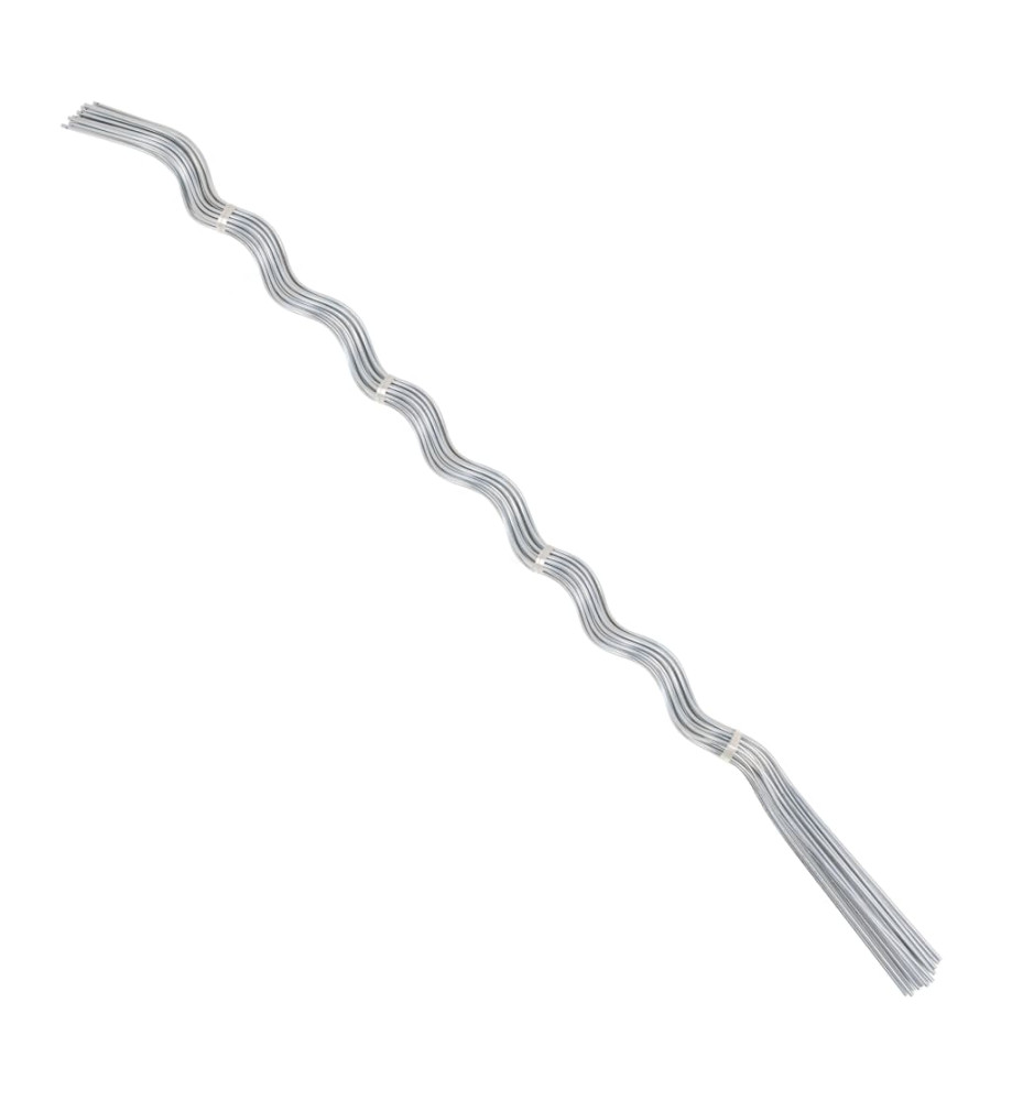Supports de plantes en spirale 20 pcs Acier galvanisé 170 cm Supports de plantes en spirale 20 pcs Acier galvanisé 170 cm