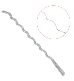 Supports de plantes en spirale 20 pcs Acier galvanisé 170 cm