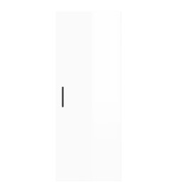 Armoire murale blanc brillant 34,5x34x90 cm