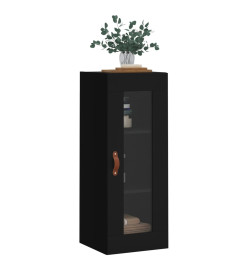 Armoire murale noir 34,5x34x90 cm