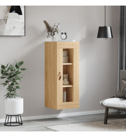 Armoire murale chêne sonoma 34,5x34x90 cm