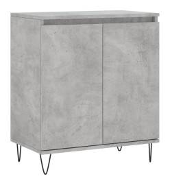 Buffet Gris béton 60x35x70 cm Bois d'ingénierie