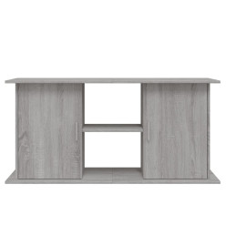 Support pour aquarium sonoma gris 121x41x58cm bois d'ingénierie