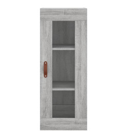 Buffet haut Sonoma gris 34,5x34x180 cm Bois d'ingénierie