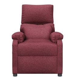 Fauteuil Rouge bordeaux Tissu