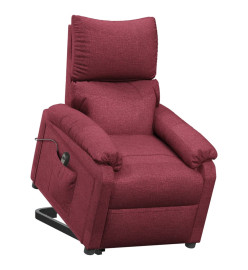 Fauteuil Rouge bordeaux Tissu