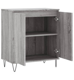 Buffet Sonoma gris 60x35x70 cm Bois d'ingénierie