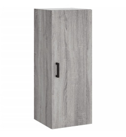 Armoire murale sonoma gris 34,5x34x90 cm