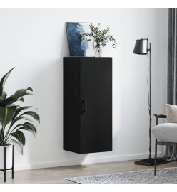 Armoire murale noir 34,5x34x90 cm