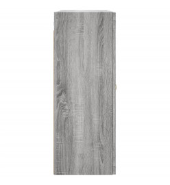 Armoire murale sonoma gris 69,5x34x90 cm