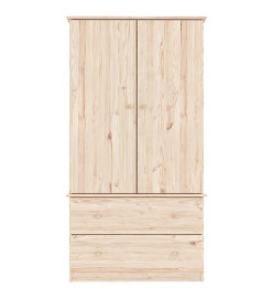 Garde-robe ALTA 90x55x170 cm bois massif de pin