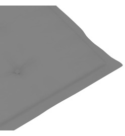 Chaise à bascule avec coussin Bambou