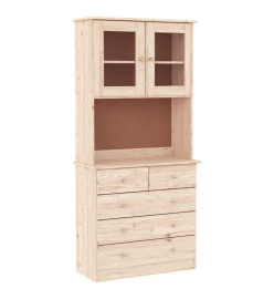 Buffet ALTA 77x35x165 cm bois massif de pin