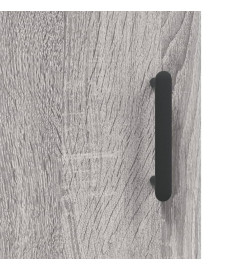 Armoire murale sonoma gris 34,5x34x90 cm