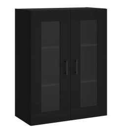 Armoire murale noir 69,5x34x90 cm