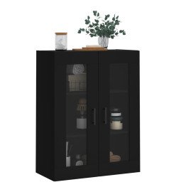 Armoire murale noir 69,5x34x90 cm