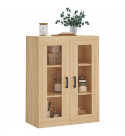 Armoire murale chêne sonoma 69,5x34x90 cm