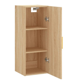 Armoire murale chêne sonoma 34,5x34x90 cm