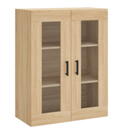 Armoire murale chêne sonoma 69,5x34x90 cm