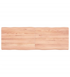 Dessus de table bois chêne massif traité bordure assortie