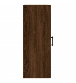 Armoire murale chêne marron 34,5x34x90 cm