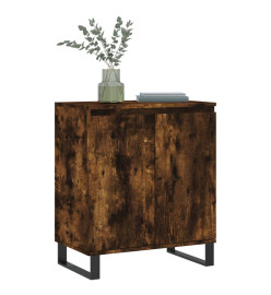 Buffet Chêne fumé 60x35x70 cm Bois d'ingénierie