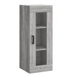 Armoire murale sonoma gris 34,5x34x90 cm