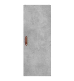 Armoire murale gris béton 34,5x34x90 cm