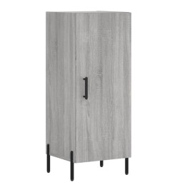 Buffet haut Sonoma gris 34,5x34x180 cm Bois d'ingénierie