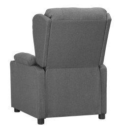 Fauteuil Gris clair Tissu