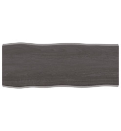 Dessus de table bois chêne massif traité bordure assortie