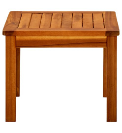 Table basse de jardin 45x45x36 cm Bois solide d'acacia