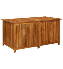 Boîte de rangement de jardin 150x80x75 cm Bois d'acacia solide